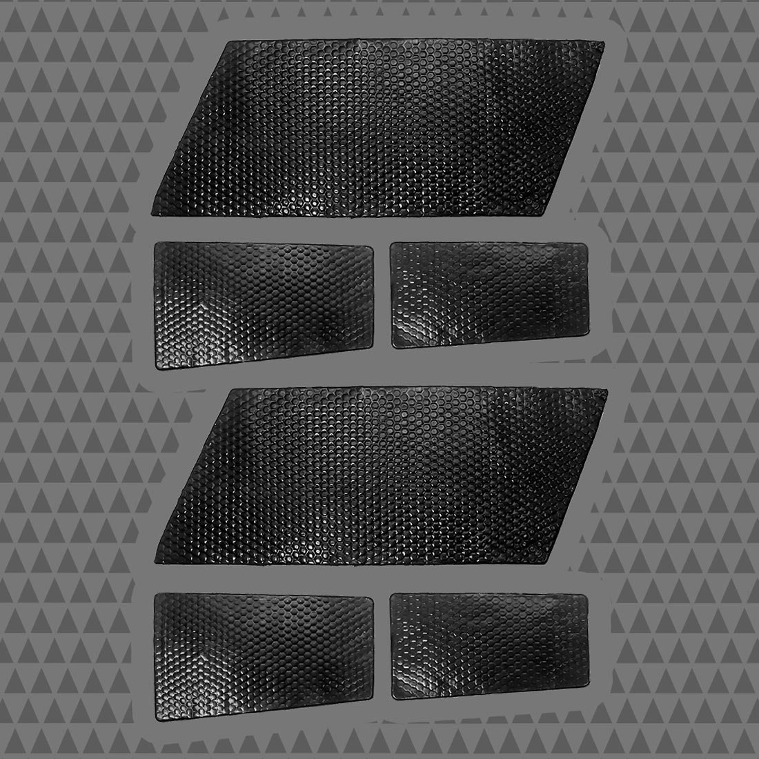 Cicada Audio 14HDRING10 Complete 10" Pro Mid-Bass/Woofer Cut-In Kit for Left & Right Saddlebags