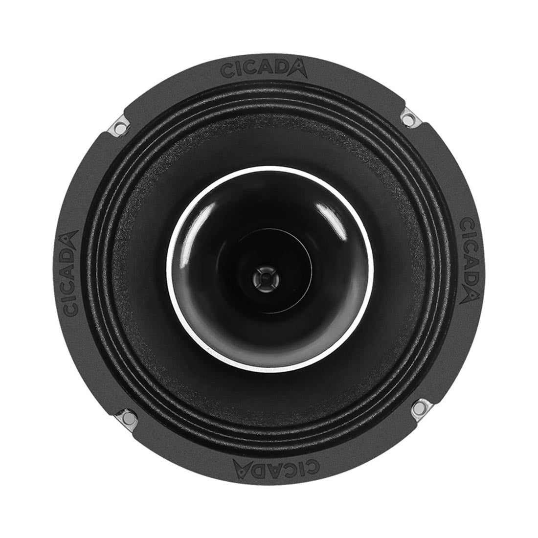 Cicada Audio CH652V2 6.5" 2-Ohm Coaxial Horn Motorcycle Speakers