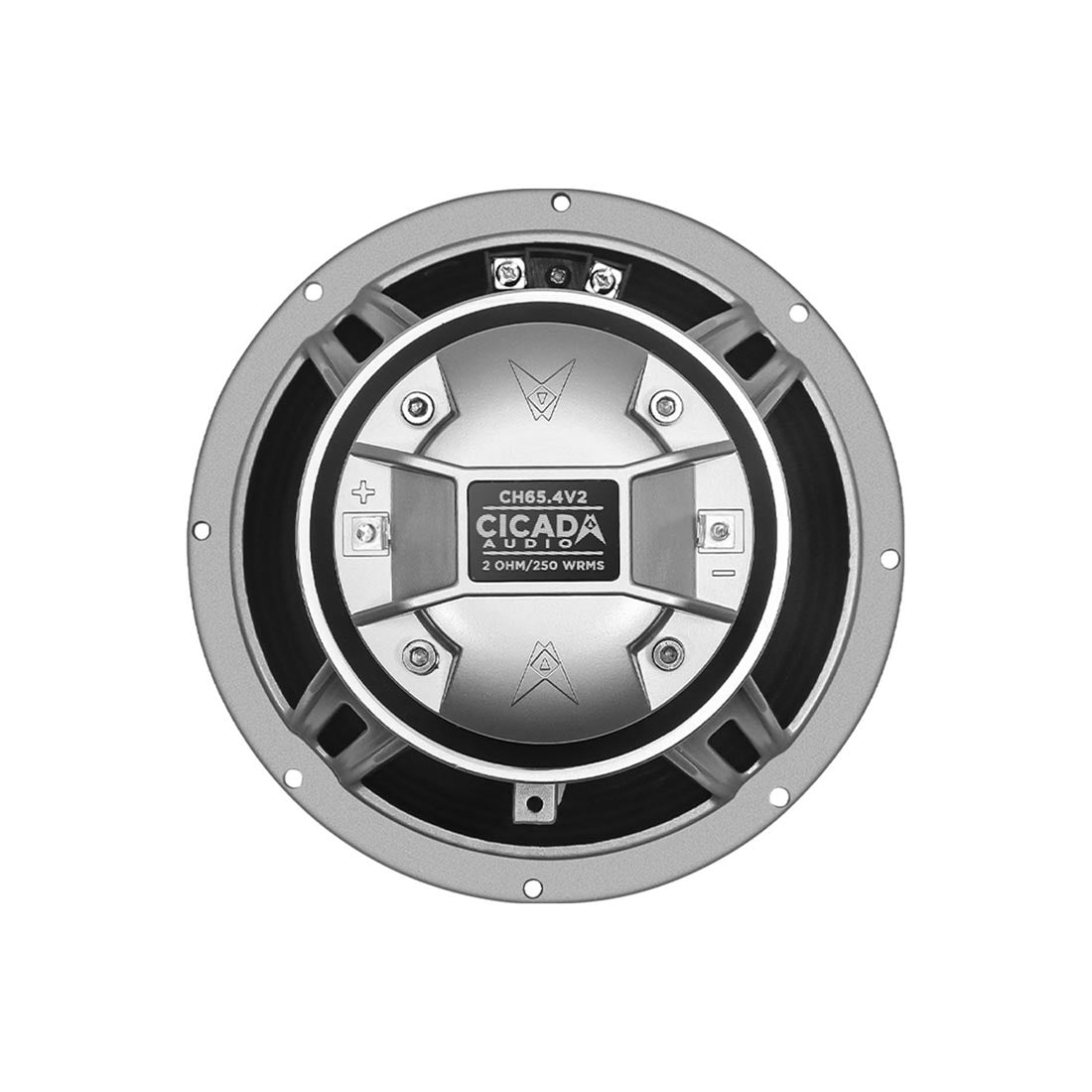 Cicada Audio CH654V2 6.5" 4-Ohm Coaxial Horn Motorcycle Speakers