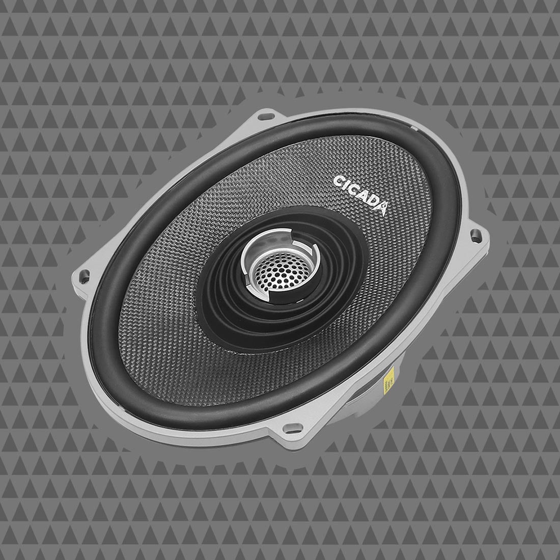 Cicada Audio CXX57.4 5"x7" Pro Coaxial 2-Way Motorcycle Speakers