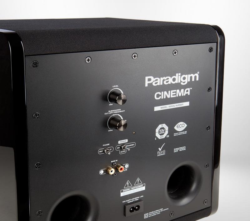 Paradigm Cinema 100 2.0 System - Gloss Black (Cinema 100 2.0 Gls Blk System)