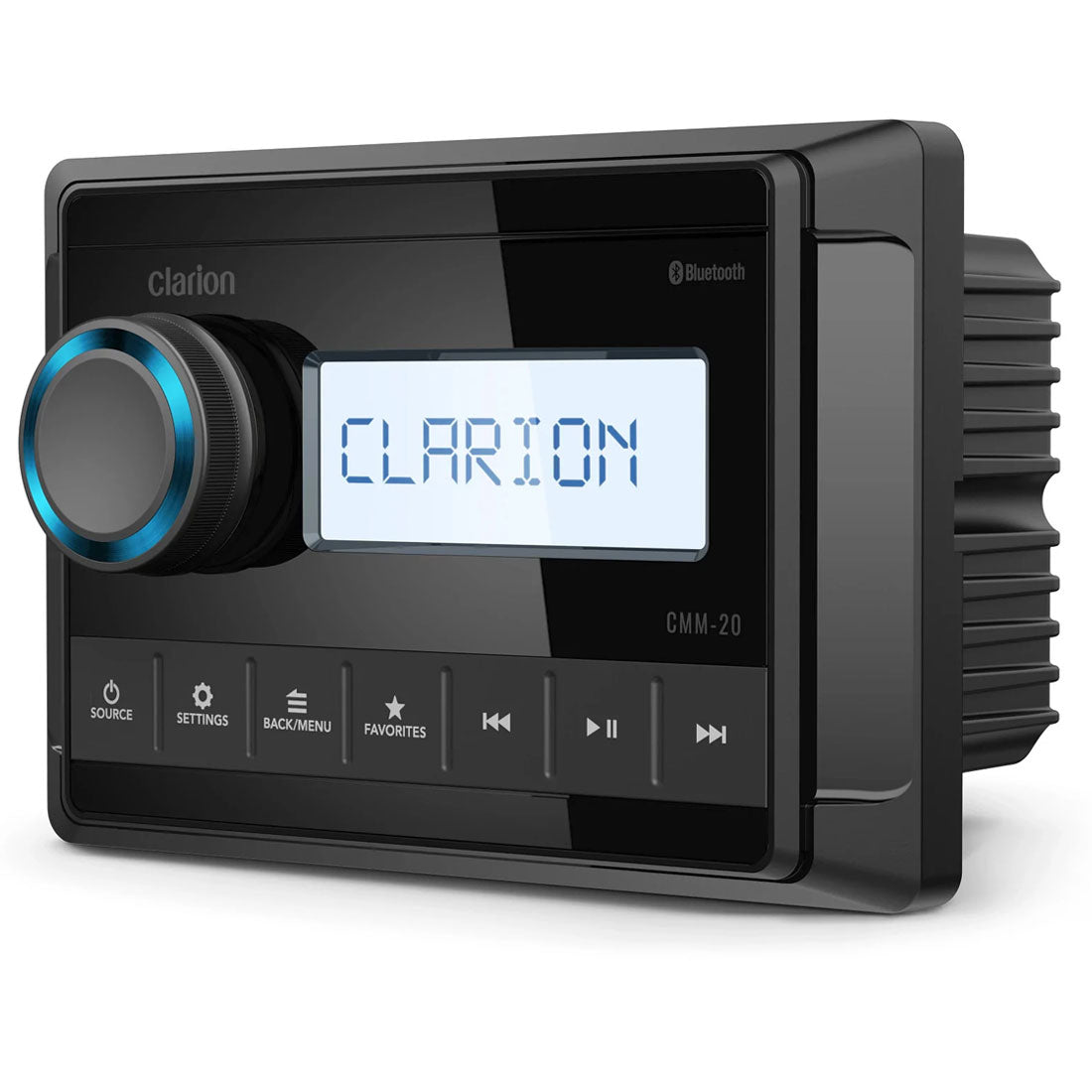 Clarion CMM-20 Marine Digital Media Receiver with LCD Display - #92803