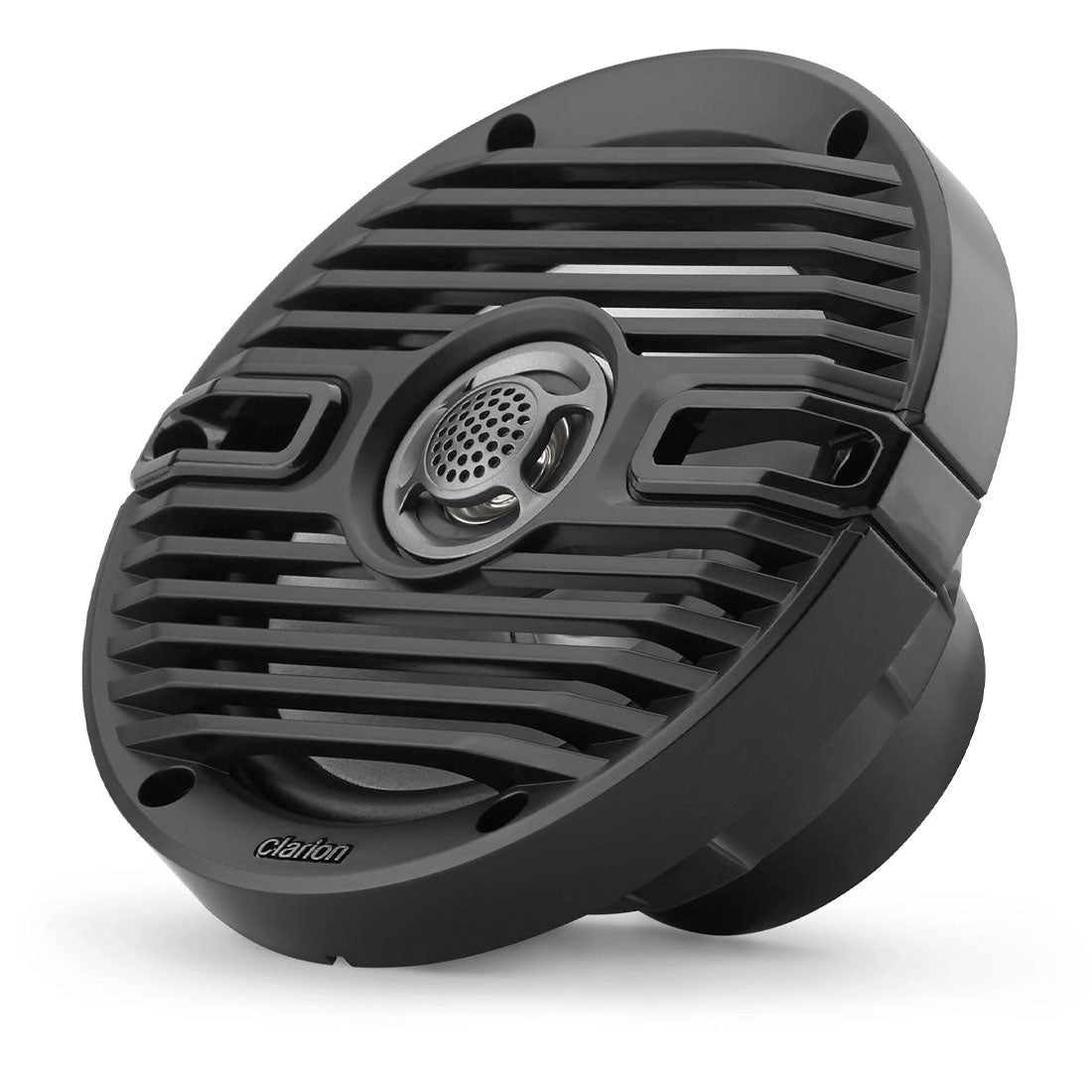 Clarion CMS-651-CWB 6.5" 2-way Marine Coaxial Speakers with Classic Grilles - #92609