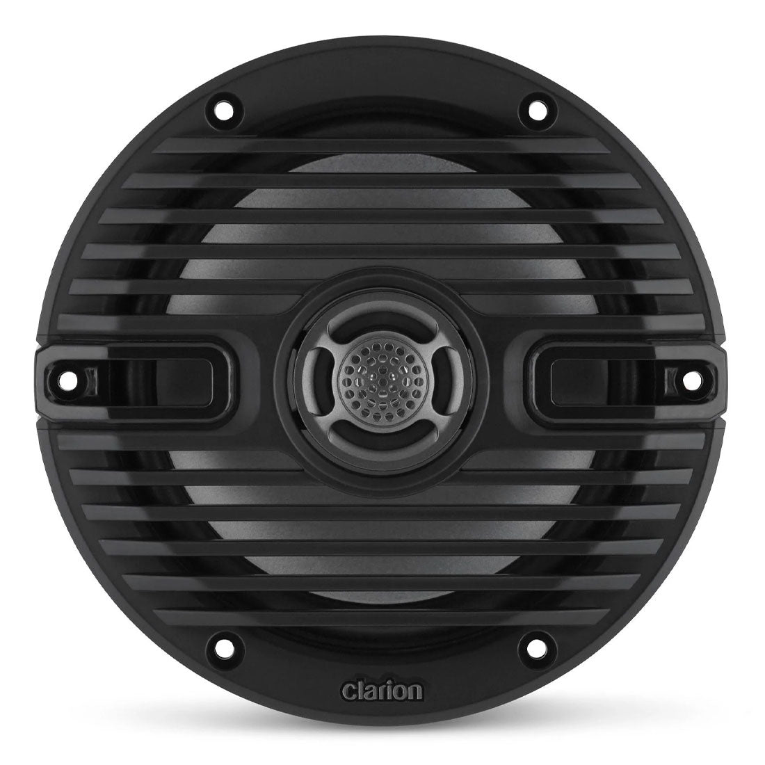 Clarion CMS-651 6.5" 2-way Marine Coaxial Speakers with Grilles (CMS651CWB)