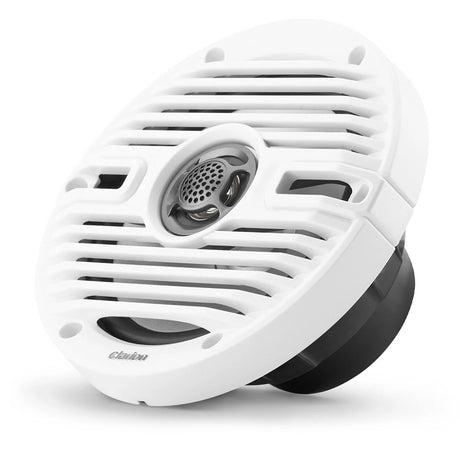 Clarion CMS-651 6.5" 2-way Marine Coaxial Speakers with Grilles (CMS651CWB)