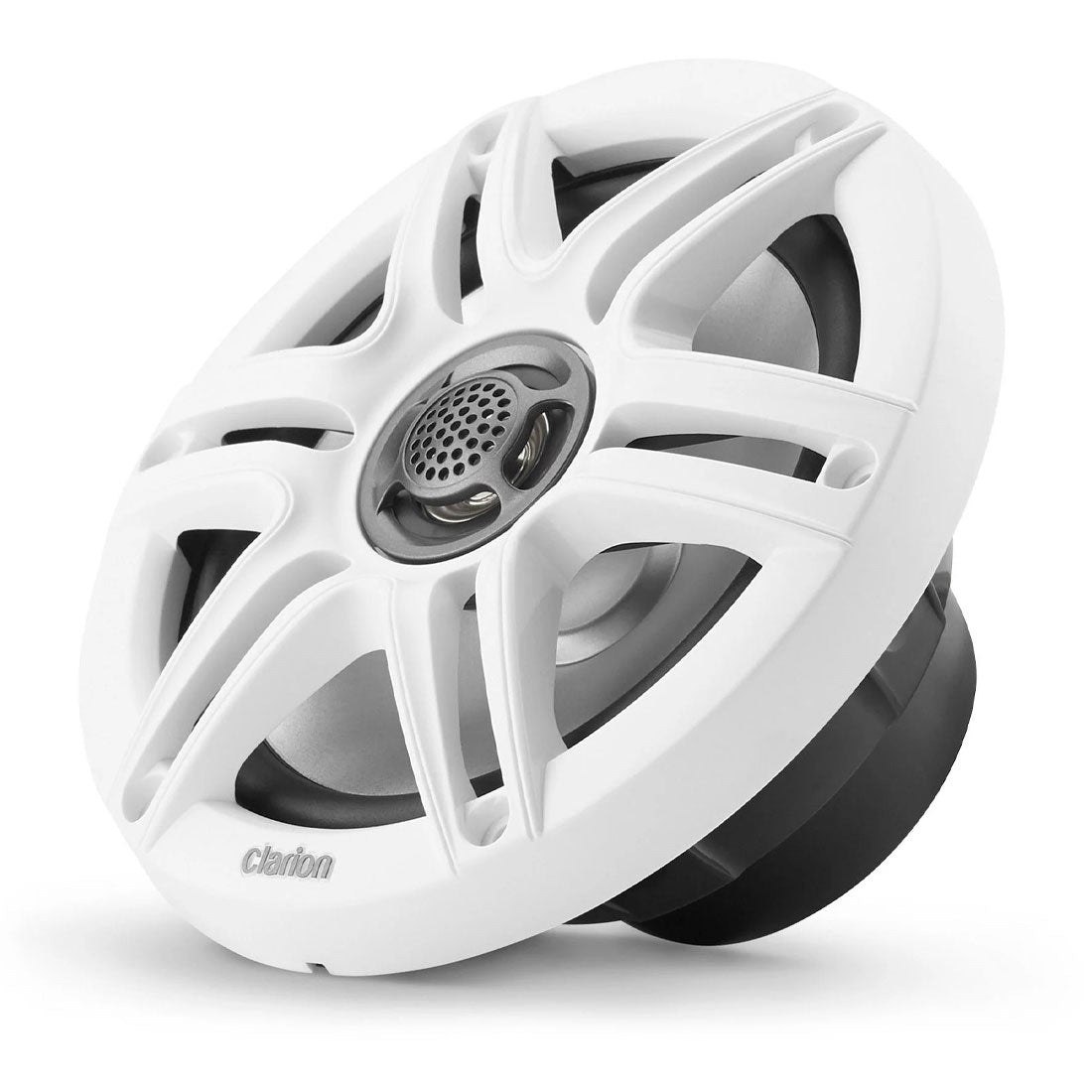 Clarion CMS-651-SWB 6.5" 2-way Marine Coaxial Speakers with Sport Grilles - #92610