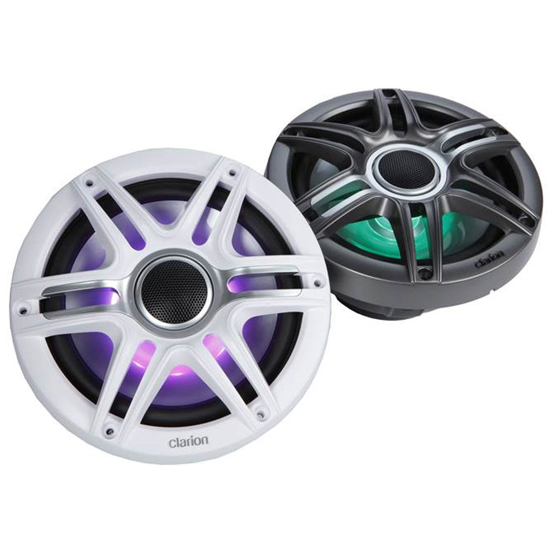 Clarion CMSP-771RGB-SWG 7.7" Coaxial RGB Speakers with Sport Grilles - #92621
