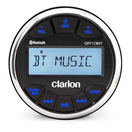 Clarion GR10BT Marine Digital Media Receiver with Built-in Bluetooth - #92710