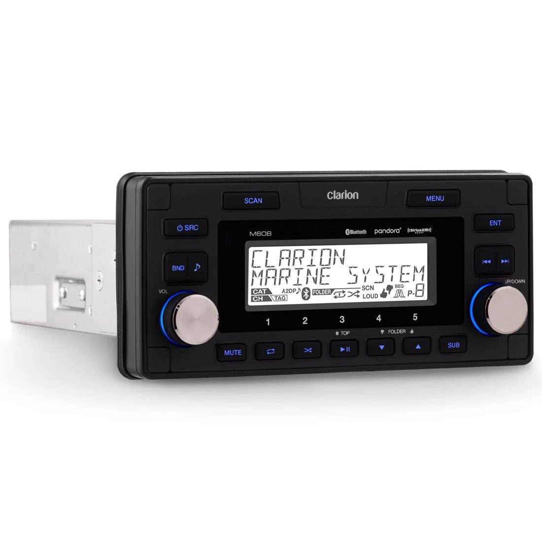 Clarion M608 Multi-Zone Marine Digital Media Receiver with Bluetooth - #92700