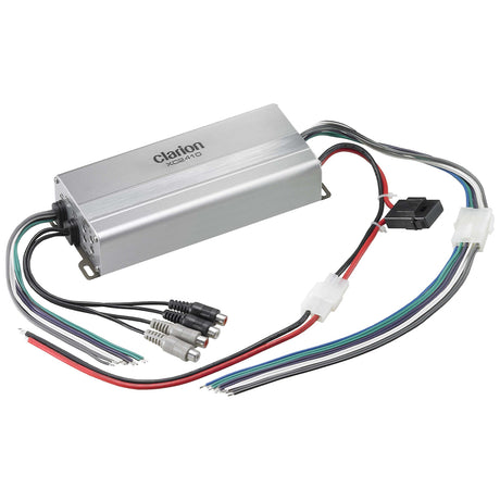 Clarion XC2410 Compact Class D 4-Channel Marine Amplifier - #92760