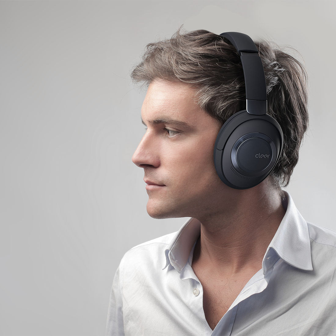 Cleer Audio GS-7140 Alpha Adaptive Wireless Noise Cancelling Headphones