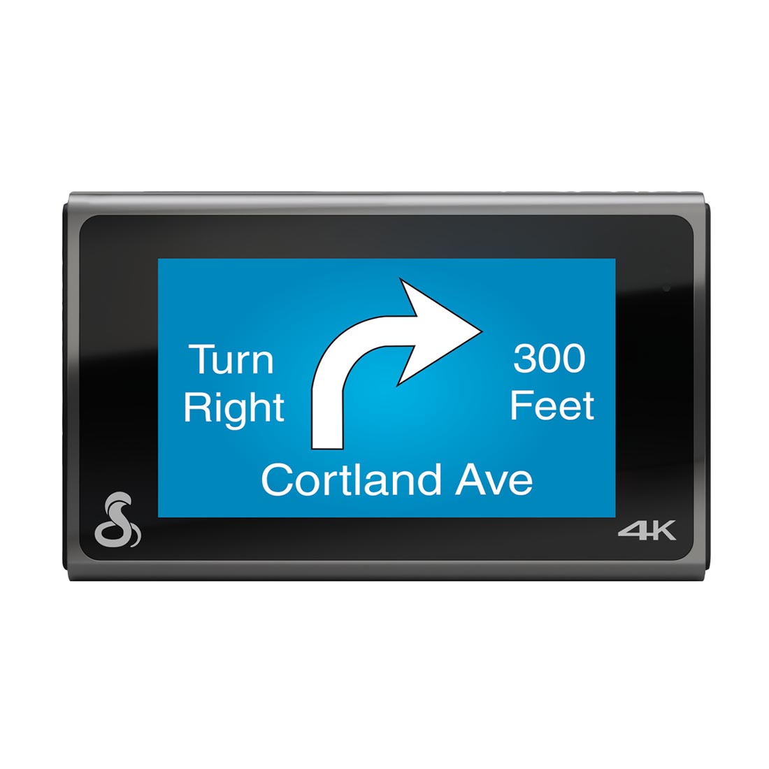 Cobra SC 400D Ultimate Smart Dash Cam and Hardware (SC400-HW) - Black