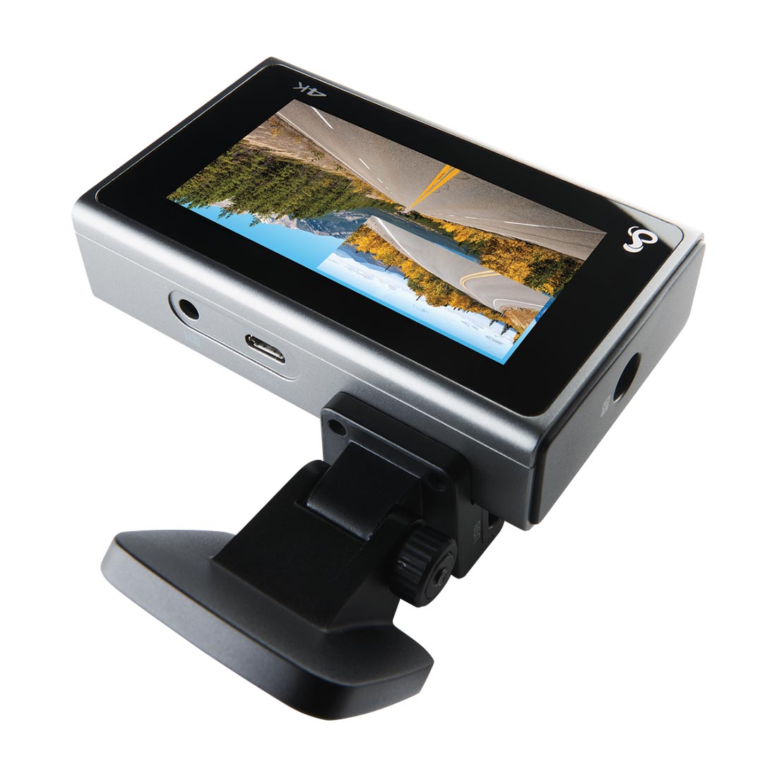 Cobra SC 400D Ultimate Smart Dash Cam, Rear Cam and Hardware (SC400D-HW) - Black