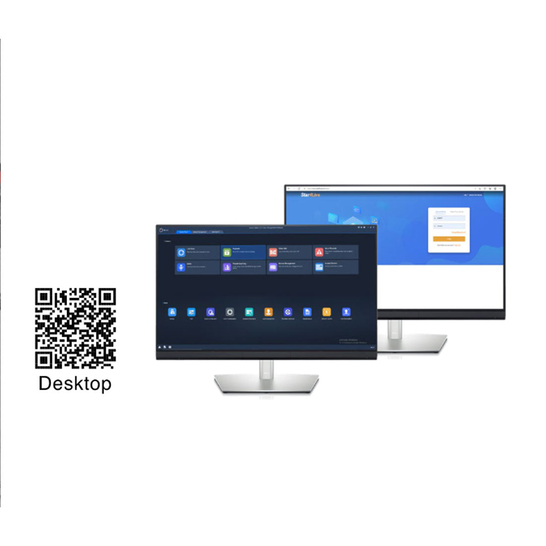 Cymbol 4Channel IP Camera Kit With 4 x 4MP White Turret Cameras and 4Channel 1TB NVR