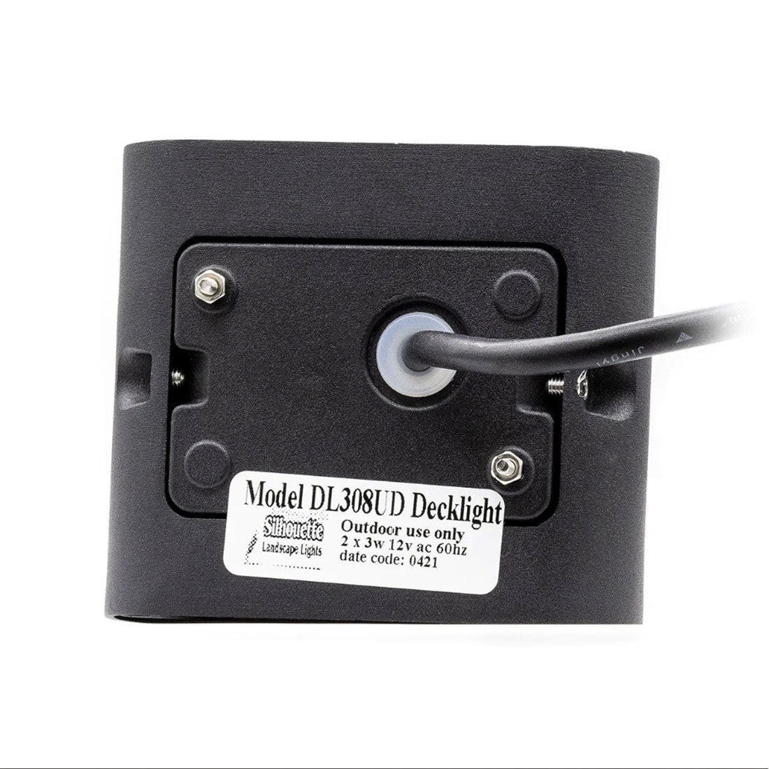 Silhouette Lights DL308UD Up/Down LED Deck Light - Black