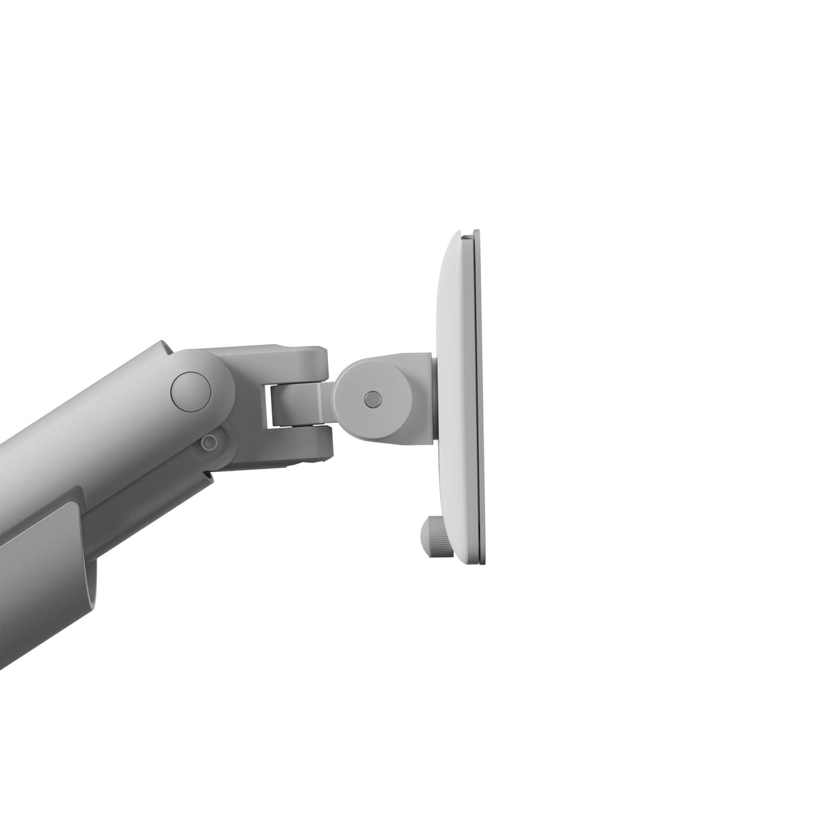 Kanto DM2 Dual Monitor Desktop Mount with Spring-Assisted Height Adjustment - White