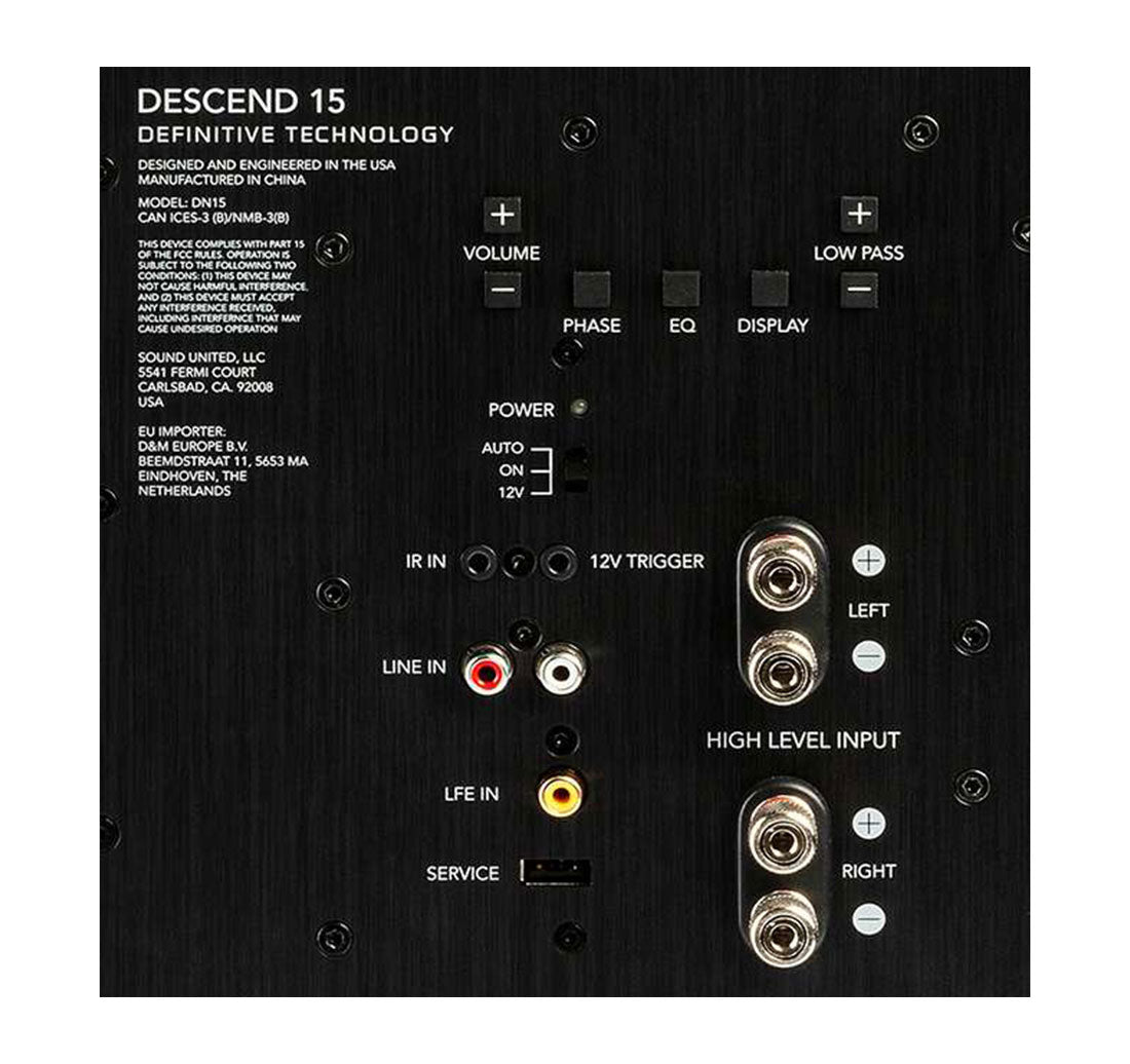 Definitive Technology DNSUB15