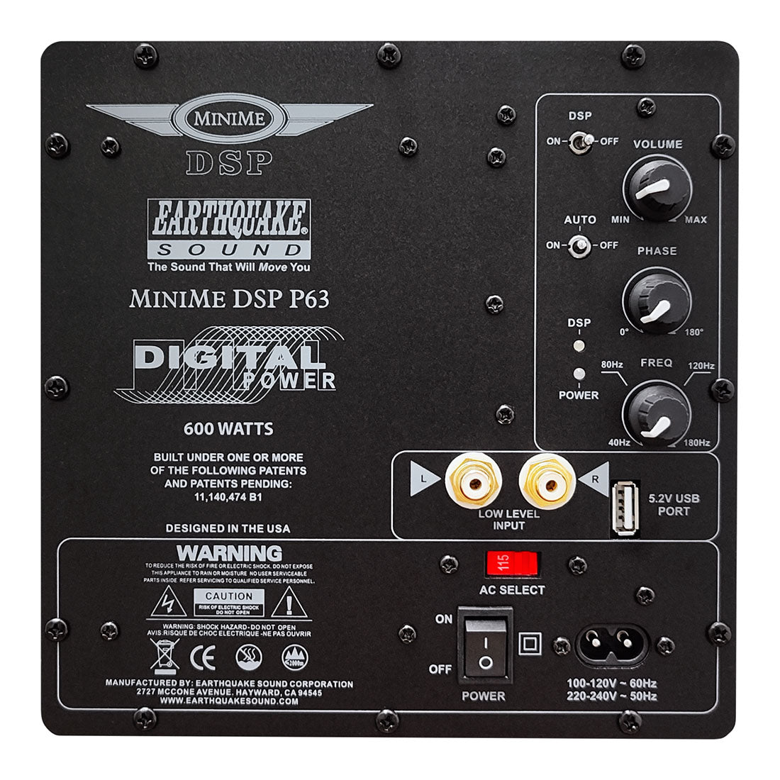 EARTHQUAKE Sound MiniMe DSP P63B