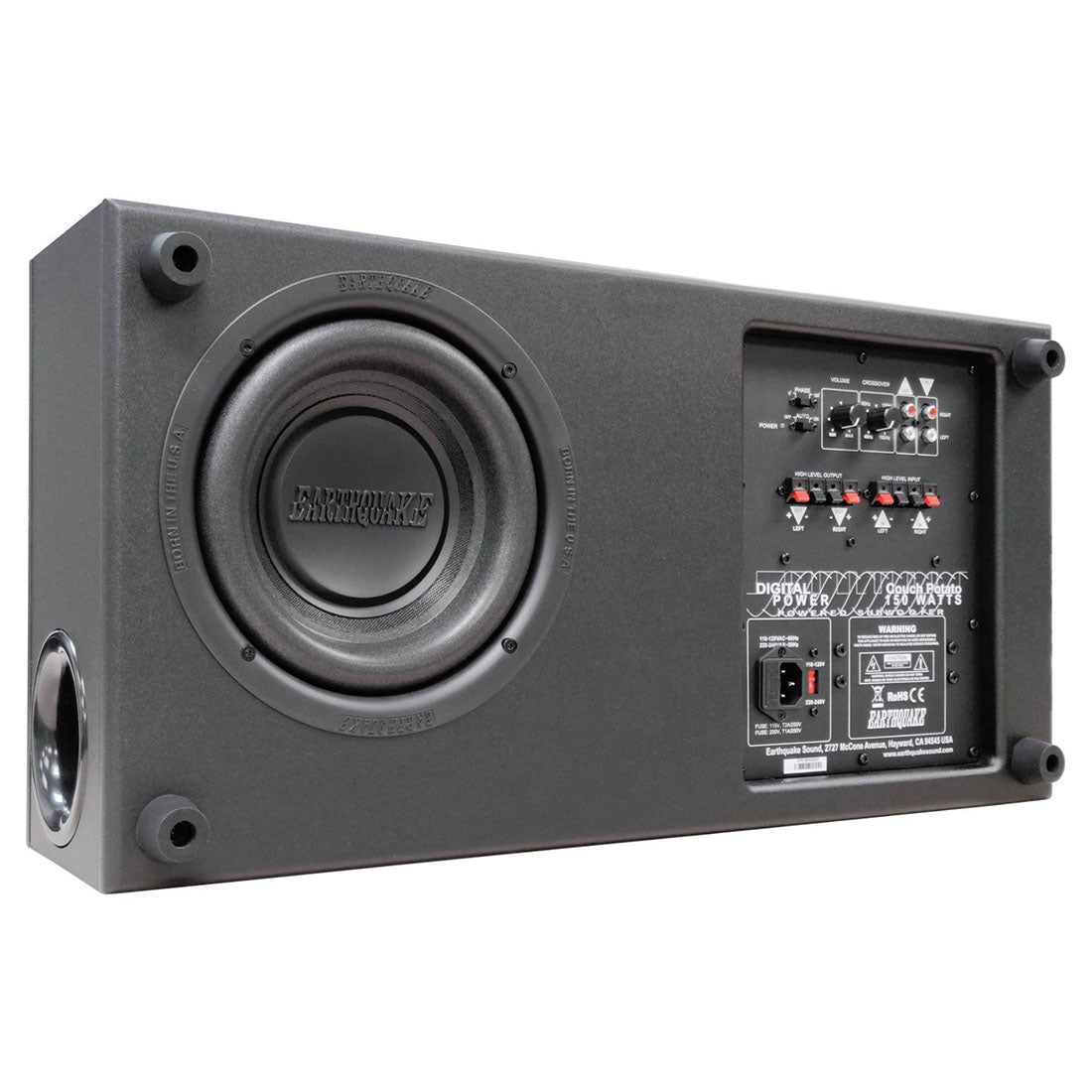 Earthquake Sound CP8 Couch Potato Slim 8-Inch Subwoofer