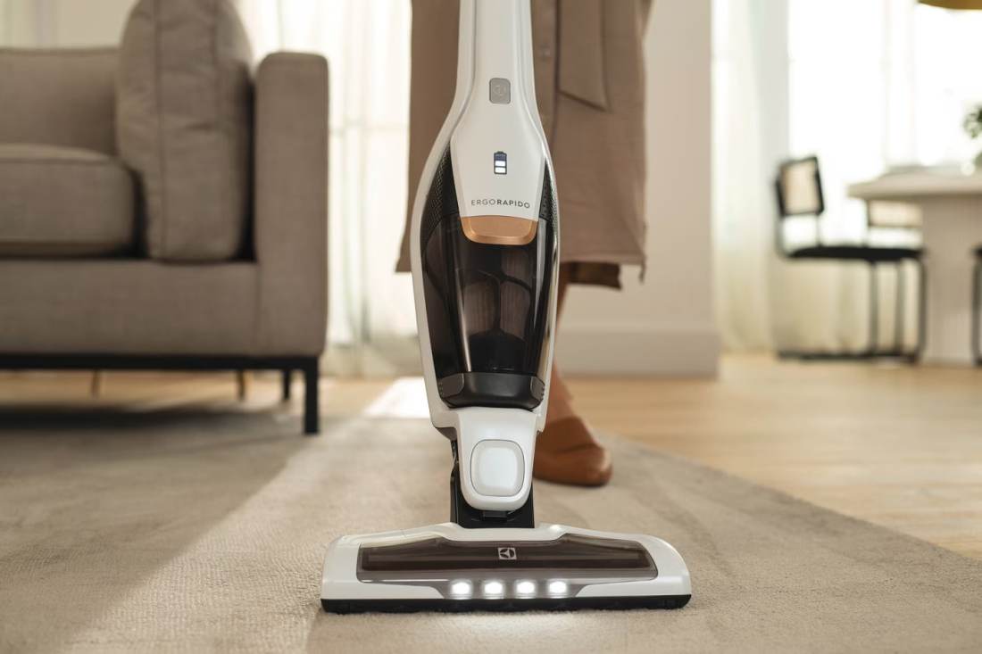 Electrolux EHVS2510AW ErgoRapido Standard Stick Vacuum – White