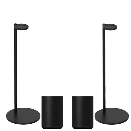 Sonos Era 100 Bluetooth Smart Speaker with Speaker Stand | Pair - Bundle