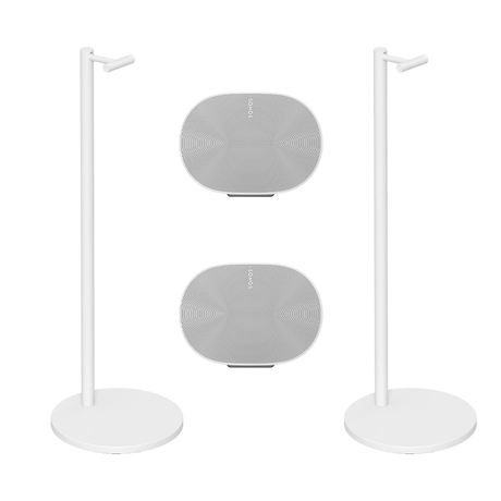 Sonos Era 300 Wireless Bluetooth Smart Speaker with Wall Mount | Pair - Bundle