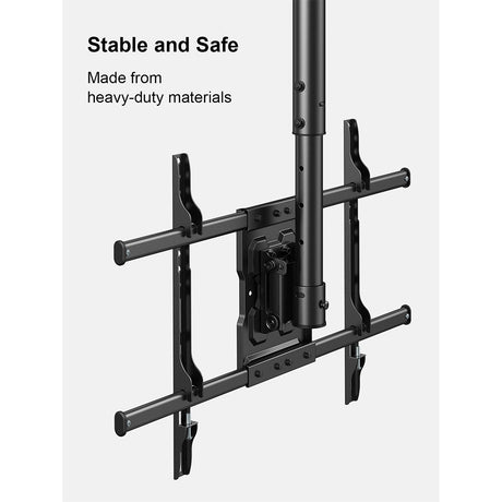 ErgoAV ERMCL1-01B Ceiling Mount for TVs 43″ to 75″