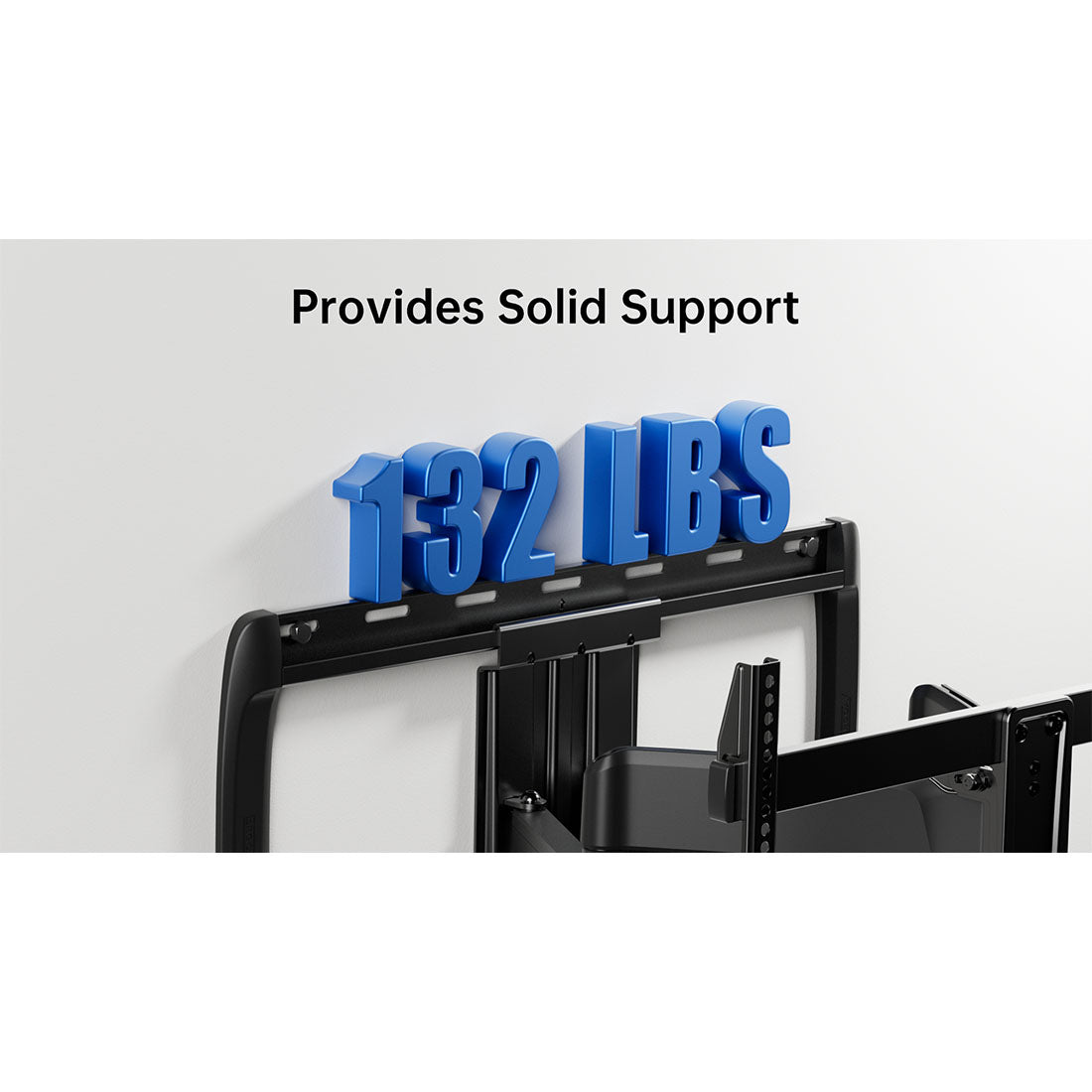 ErgoAV ERMML6-01B Large Motion TV Mount 42″-90″ TVs