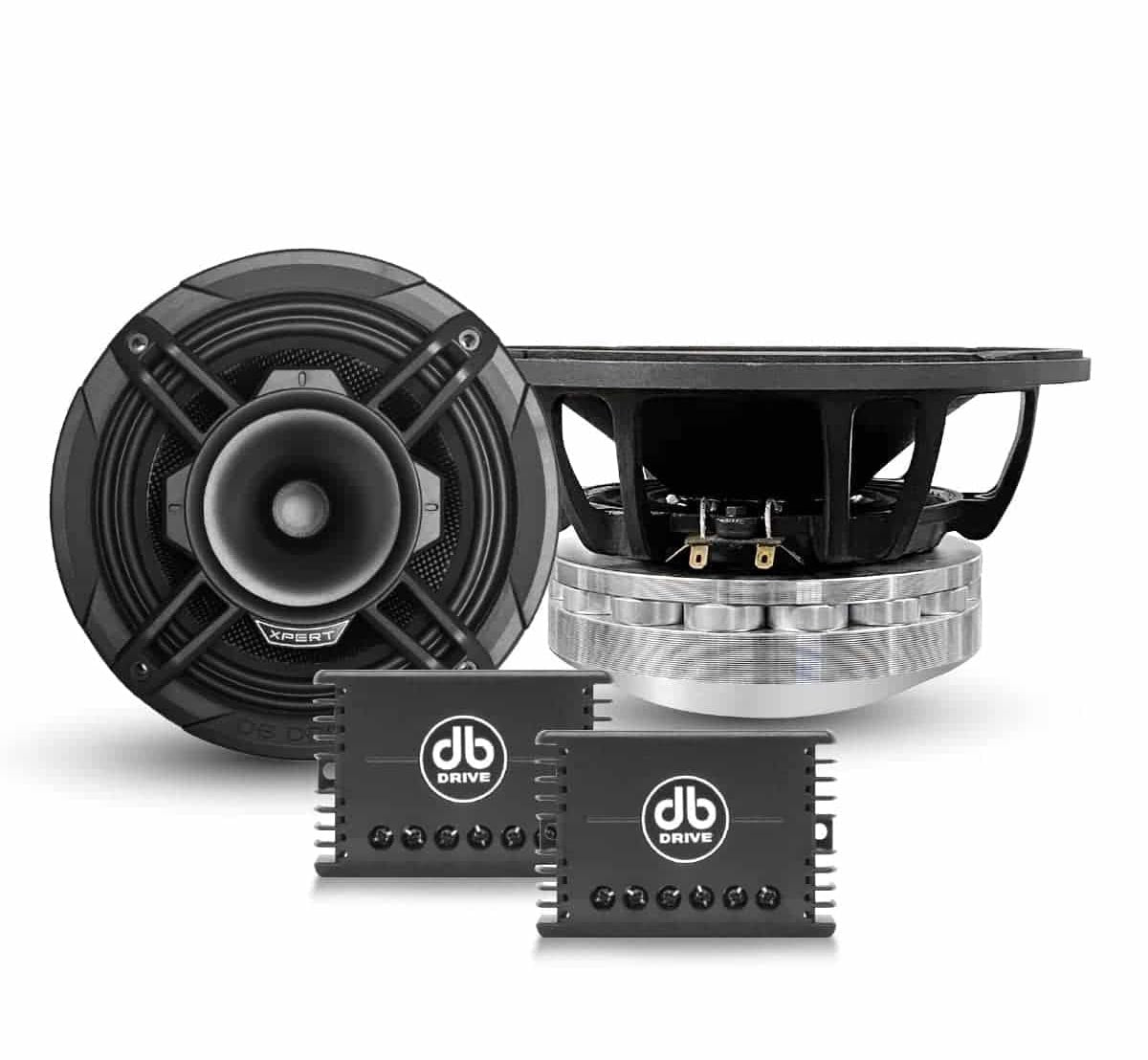 Euphoria XPERT EX8NCD-CFXL 8" NEO Midrange Carbon Fiber Loudspeakers - Pair (EX8NCDCFXL)