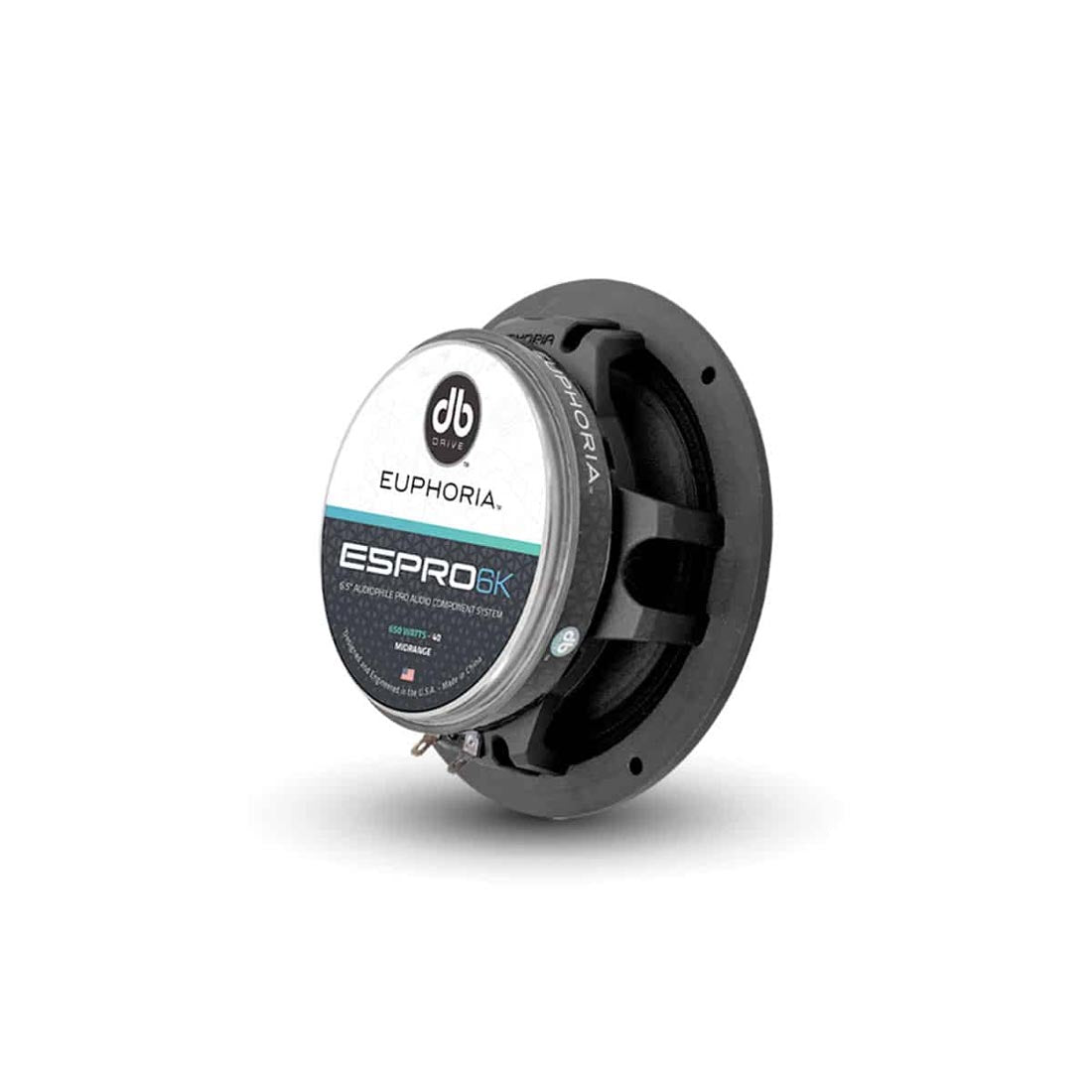 Euphoria E5PRO-6K 6.5" 4 Ohm Shallow Component Speaker System