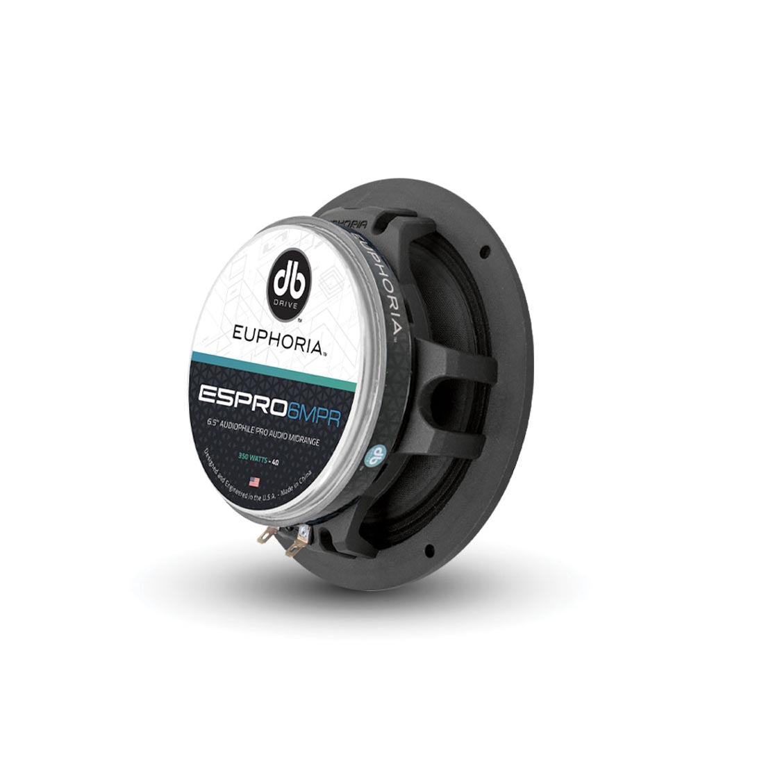 Euphoria E5PRO-6MPR 6.5" 4 Ohm Shallow Midrange Speakers