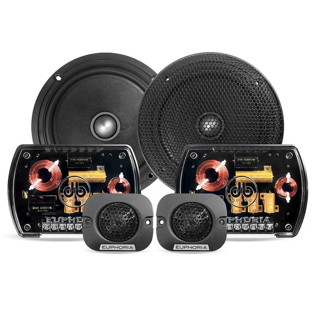 E6 Component System Full System, with everything in the package shown.