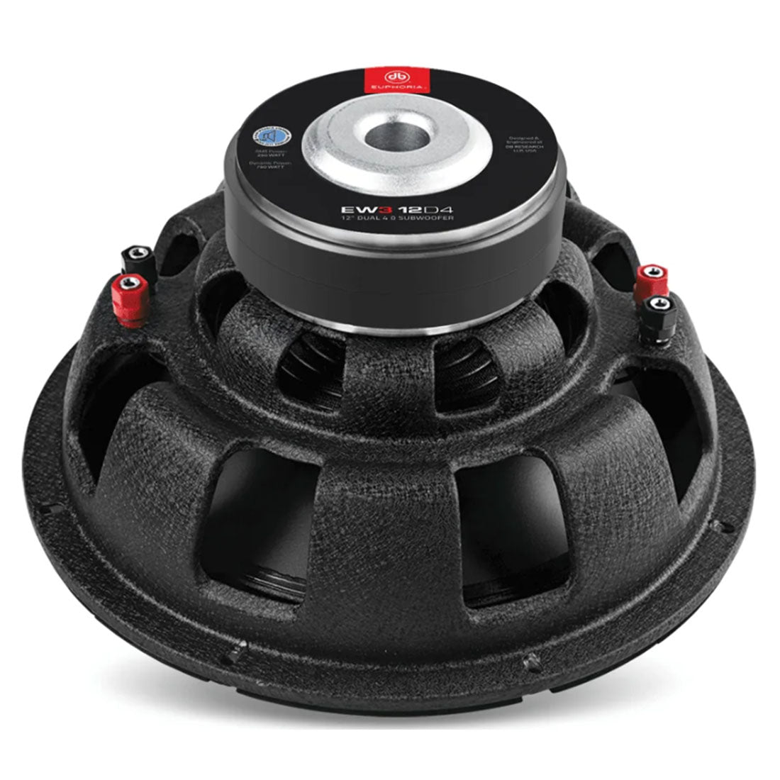 Euphoria EW3-12D4 12" 4-Ohm DVC Subwoofer - Each