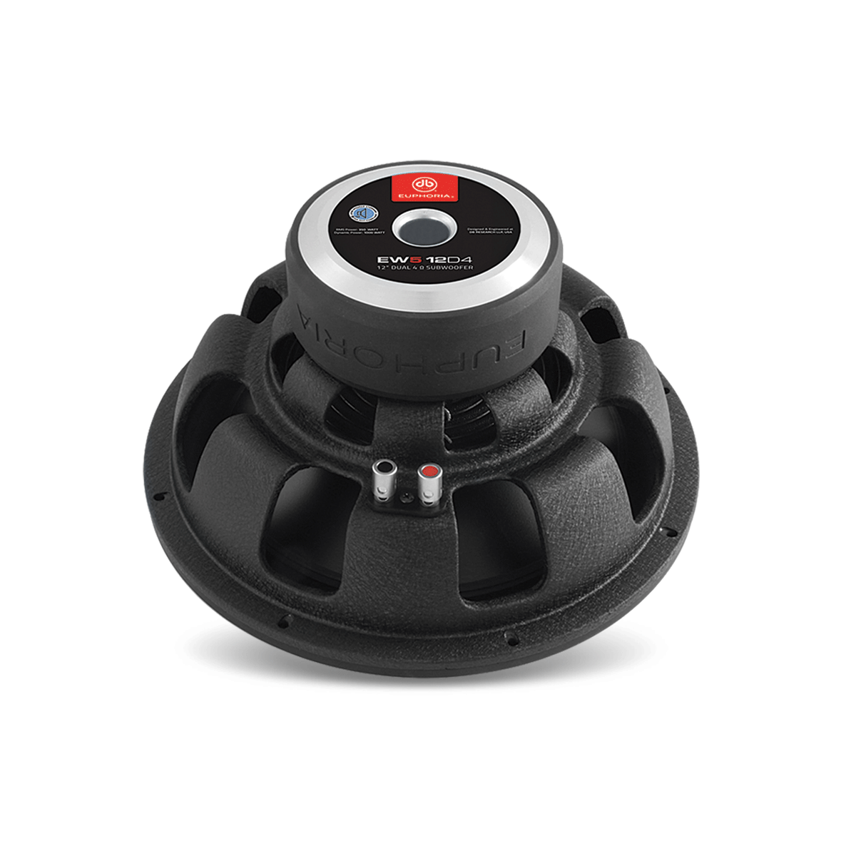 Euphoria EW5-12D4 12" 350W 4-Ohm DVC Subwoofer