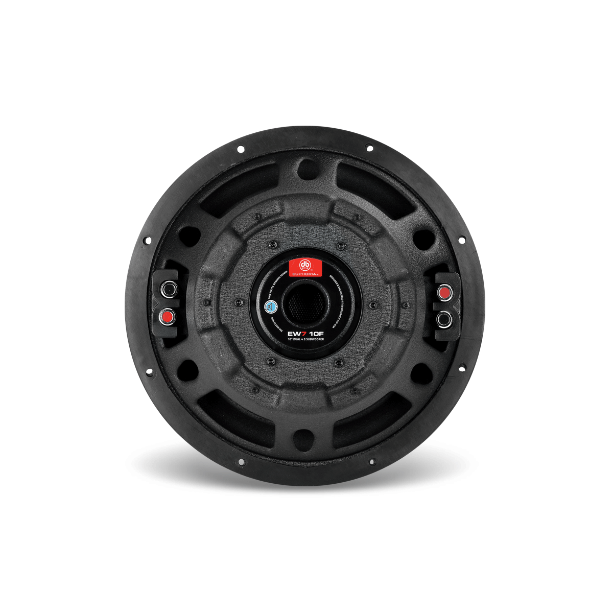 Euphoria EW7-10F 10" 300W 4-Ohm DVC Shallow Subwoofer