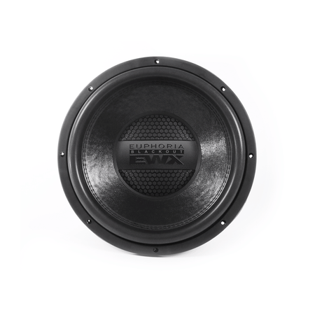 Euphoria EWXB15D2 Subwoofer 5" - 1000W RMS - Dual 2 Ohm