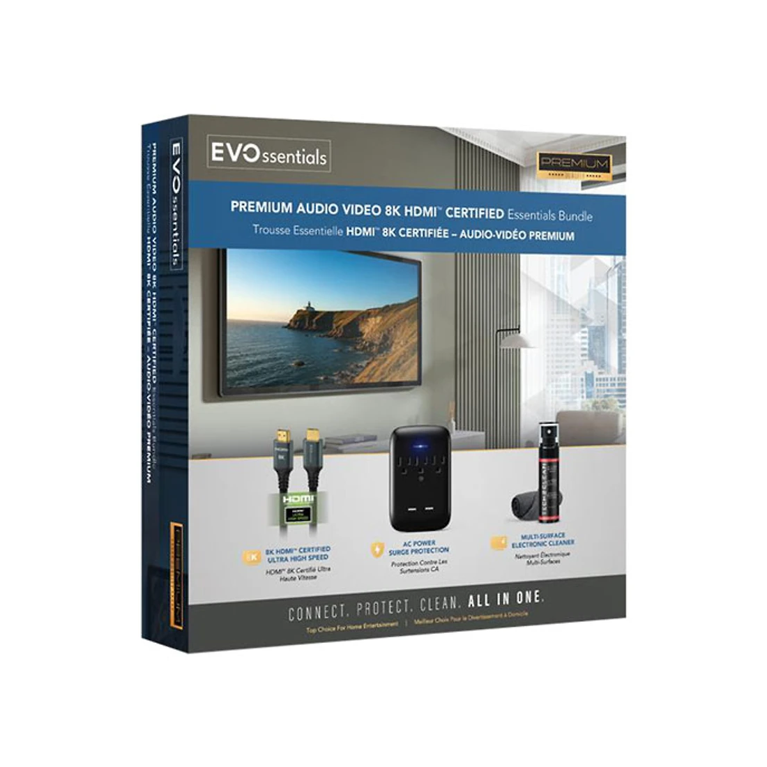 EVOssentials 8K HDMI 2.1 Home Theater Kit 4m | EVOHTKIT2