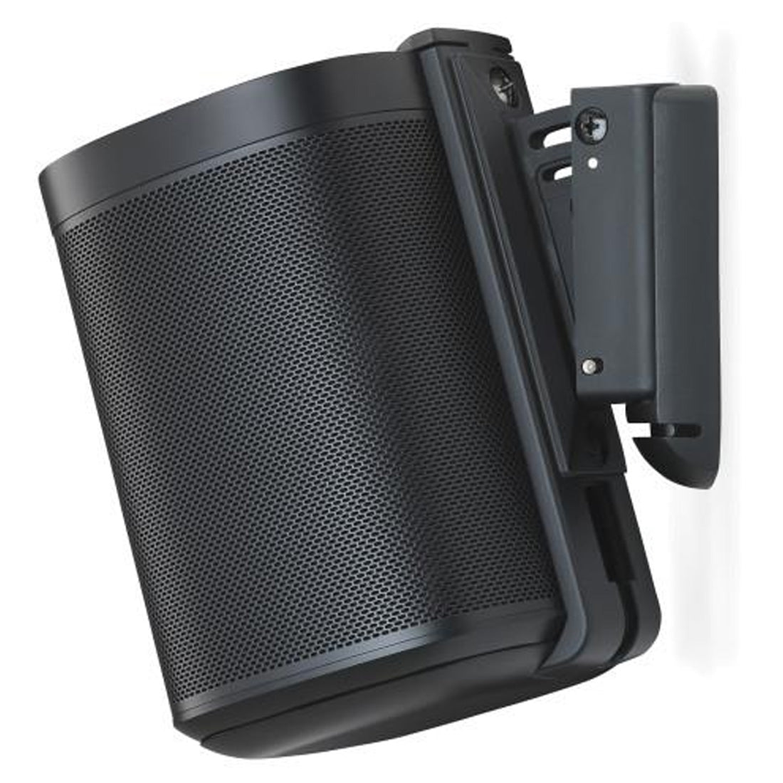 Flexson FLXS1WM1021 Wall Mount For Sonos One & Play:1 - Each - Black
