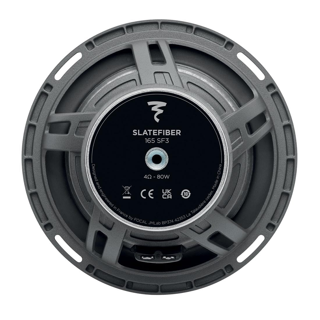 Focal 165 SF3 Slatefiber 6.5" 3-Way Component Speaker System (165SF3)