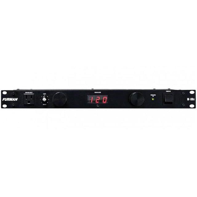 Furman M-8DX 15A Standard Power Conditioner with Lights and Digital Meter
