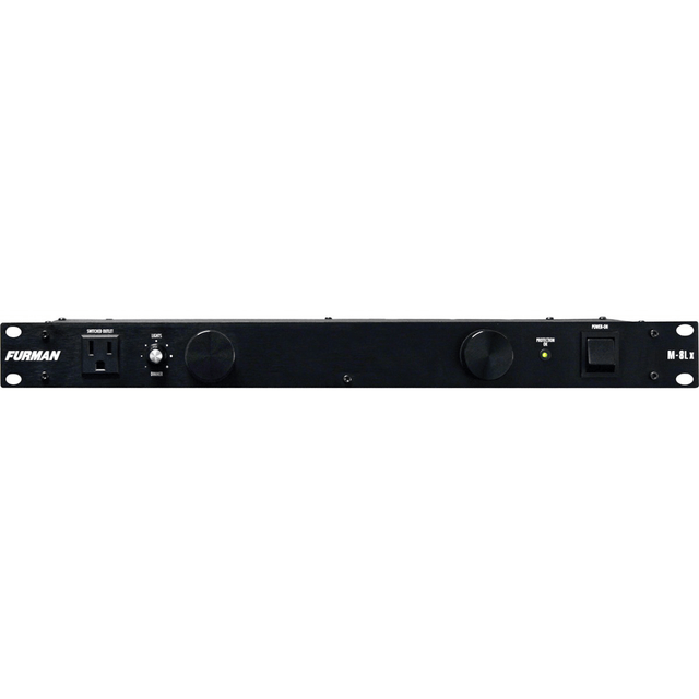 Furman M-8LX 8 Outlet Power Conditioner & Surge Protector with Lights