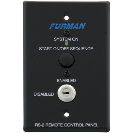 Furman RS-2 Momentary Key Switched Remote System Control Panel