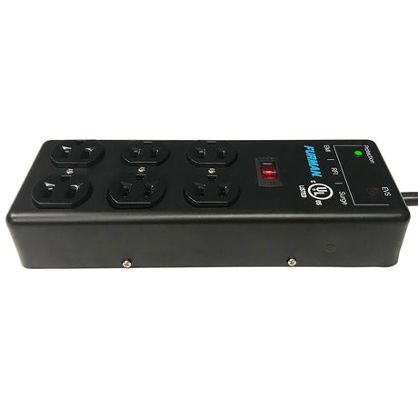 Furman SS-6B-PRO 15A AC 2x3 Metal Surge Strip 6 Outlet