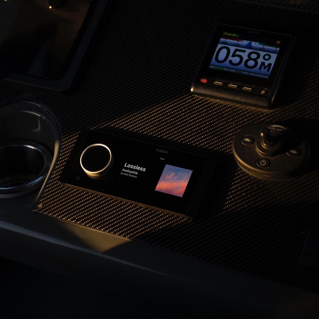 Fusion MS-RA800 Apollo Series Touchscreen Marine Digital Media Receiver with Built-in Wi-Fi