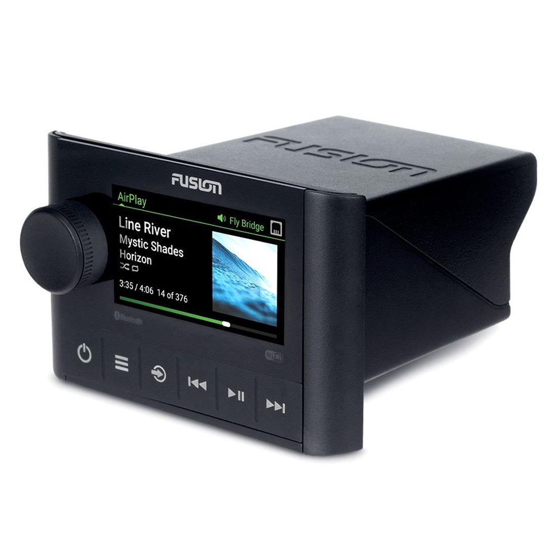Fusion MS-SRX400 Apollo Series Marine Zone Stereo with Built-in Wi-Fi