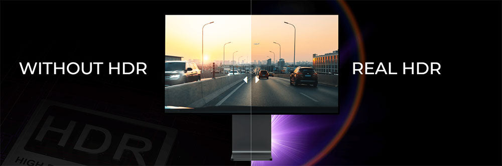 GNET G-ON2 2 Channel HDR QHD Dash Cam with 1080p Rear Camera