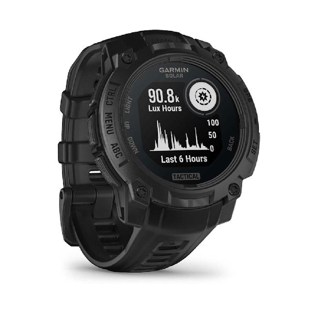 Garmin 010-02934-50 Instinct® 3 – 45 mm Solar Tactical Edition Black (010-02934-50)