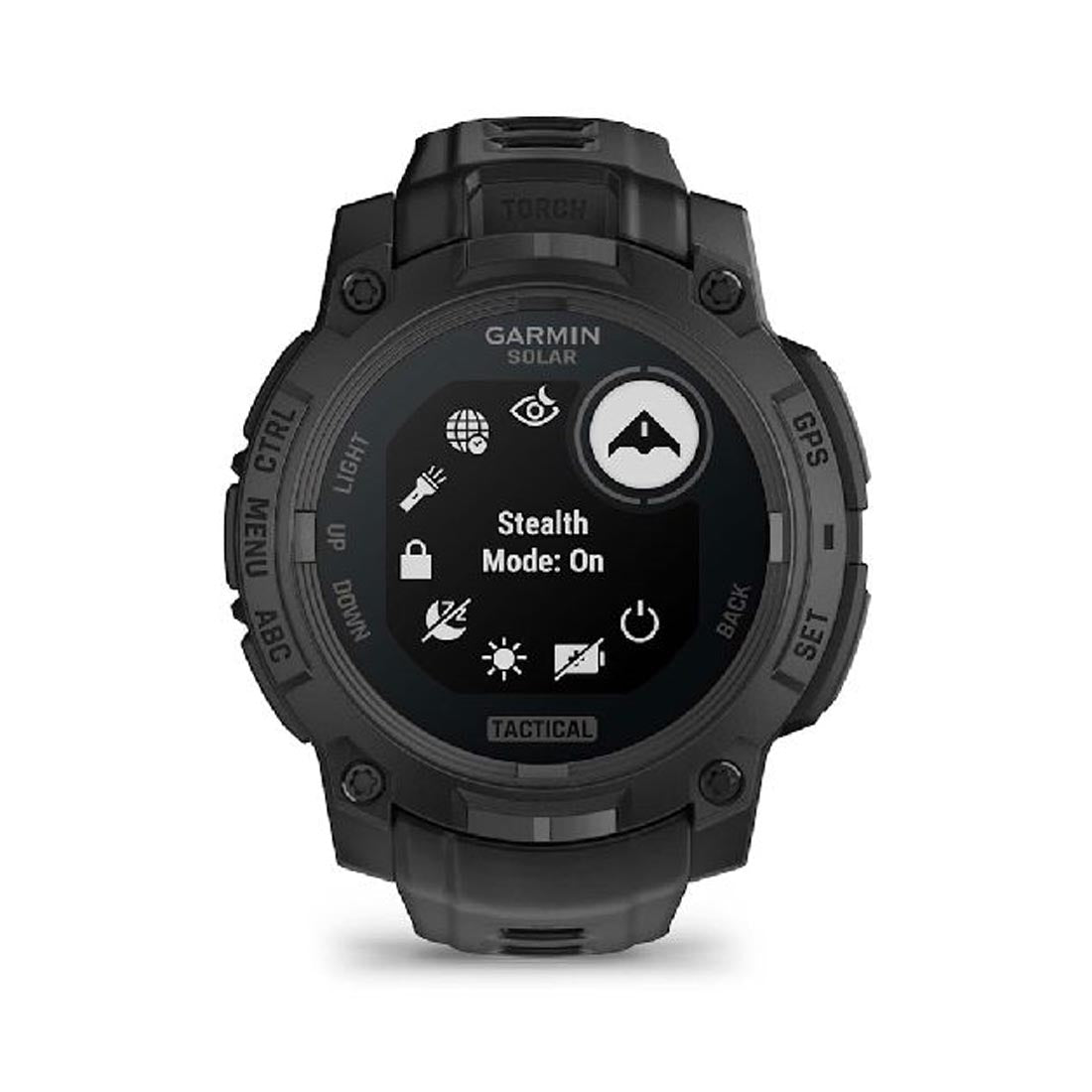 Garmin 010-02934-50 Instinct® 3 – 45 mm Solar Tactical Edition Black (010-02934-50)