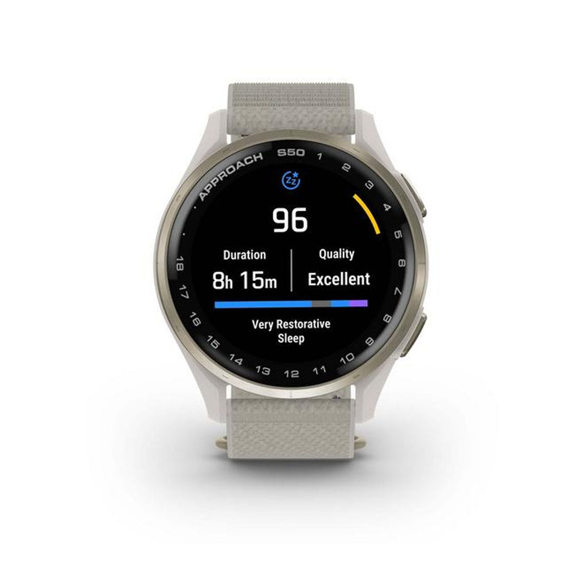 Garmin Approach® S50 Smartwatch with ComfortFit Nylon Band