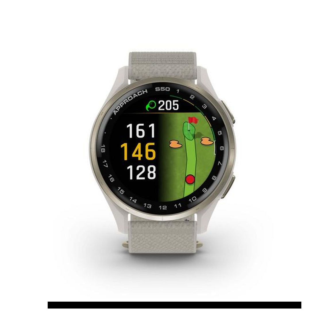 Garmin Approach® S50 Smartwatch with ComfortFit Nylon Band